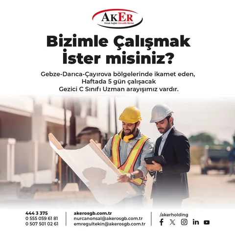 Bizimle Çalışmak İster misiniz?